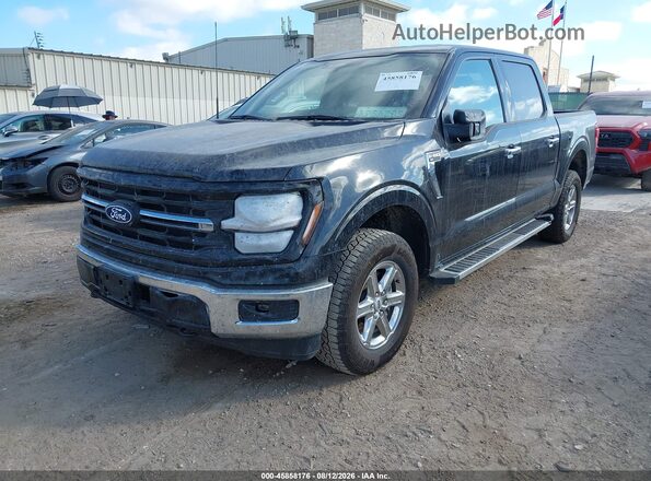 1FTFW3L88SKE52281 2025 FORD F150 Black Передня ліва чверть