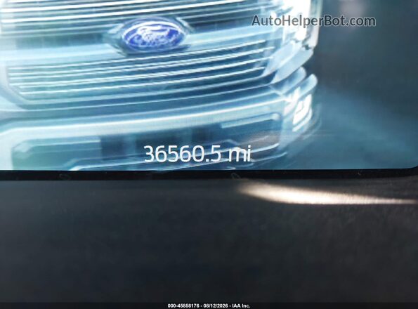 1FTFW3L88SKE52281 2025 FORD F150 Black Вид панелі приладів