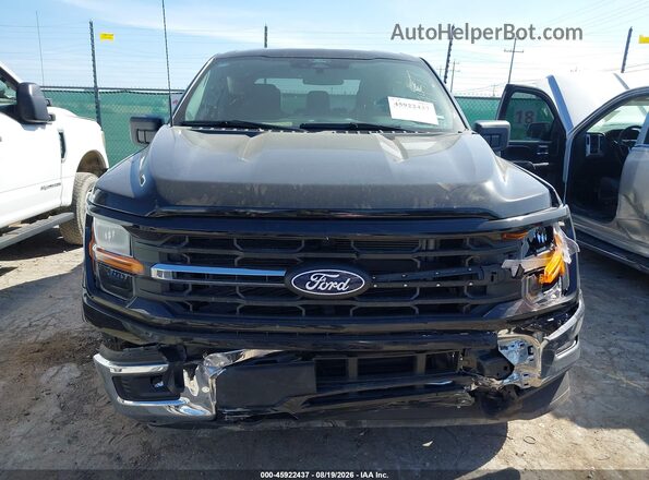 1FTFW3L88SKE94577 2025 FORD F150 Black Widok zestawu wskaźników