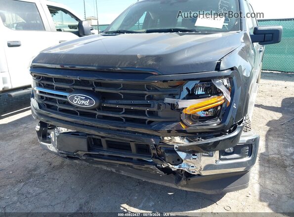 1FTFW3L88SKE94577 2025 FORD F150 Black Widok z przodu