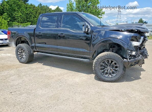 1FTFW3L89RFA13206 2024 FORD F150 Black წინა მარჯვენა