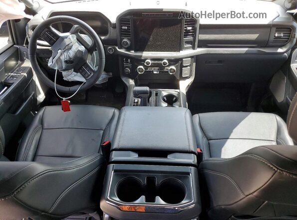 1FTFW3L89RFA13206 2024 FORD F150 Black წინა პანელის ხედი