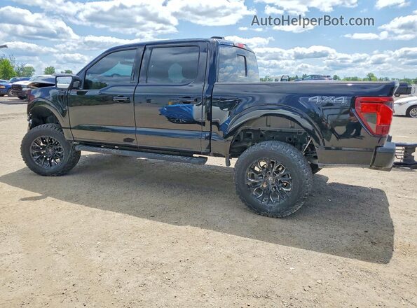 1FTFW3L89RFA13206 2024 FORD F150 Black უკანა მარცხენა