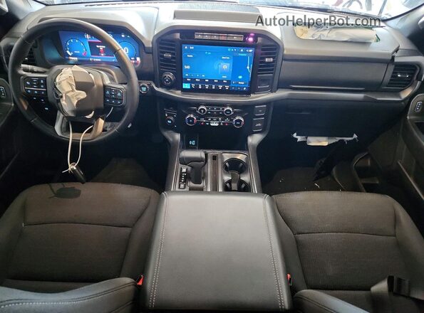 1FTFW3L89RFA39403 2024 FORD F150 White Առջևի վահանակի տեսք