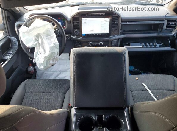 1FTFW3L89RKD59070 2024 FORD F150 Черный Вид панели приборов