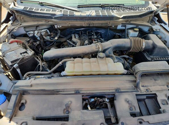 1FTFW3L89RKF78126 2024 FORD F150 White Widok wnętrza z tyłu
