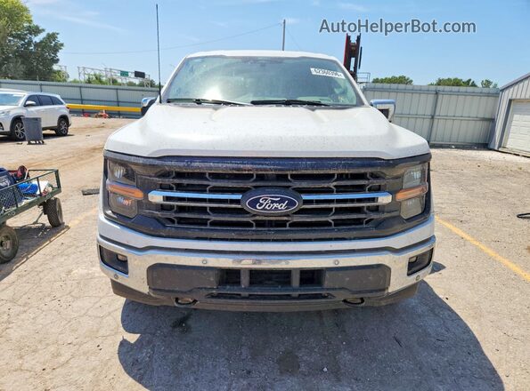 1FTFW3L89RKF78126 2024 FORD F150 White Widok z przodu