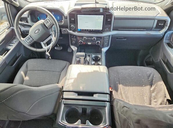 1FTFW3L89SFC03450 2025 FORD F150 White წინა პანელის ხედი