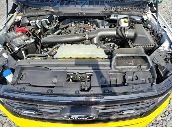 1FTFW3L89SFC03450 2025 FORD F150 White უკანა სალონის ხედი
