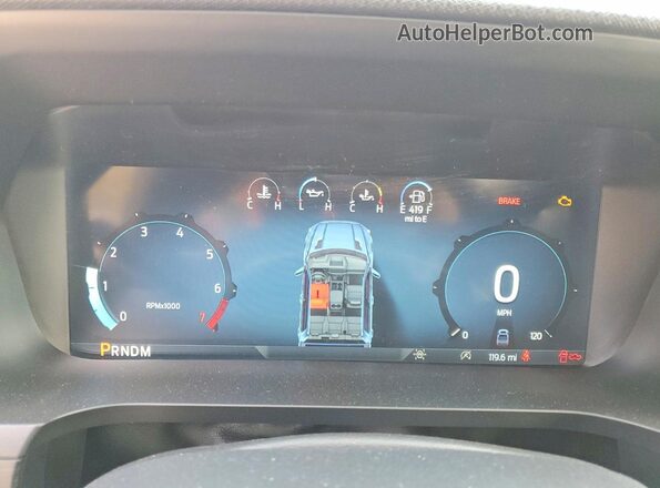1FTFW3L89TFB08467 2026 FORD F150 Black Widok zestawu wskaźników