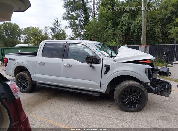 1FTFW3L8XRFC02253 2024 FORD F150 Gray სალონის 360-გრადუსიანი ხედი