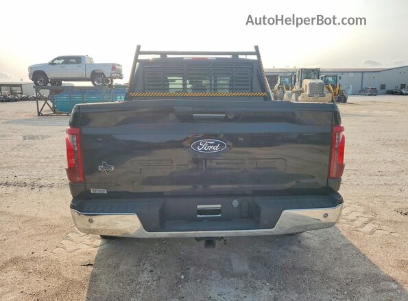 1FTFW3LD0RFA08263 2024 FORD F150 Черный Вид сзади