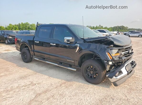 1FTFW3LD0RFA08263 2024 FORD F150 Черный Передняя правая четверть