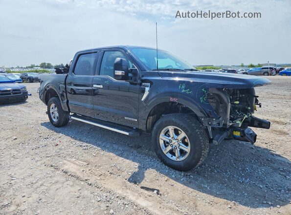1FTFW3LD0SFA10195 2025 FORD F150 Black წინა მარჯვენა
