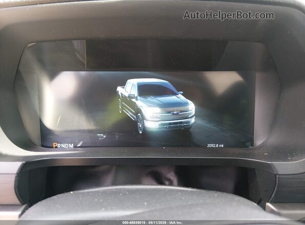 1FTFW3LD0SFA81168 2025 FORD F150 Black Vista de los asientos traseros