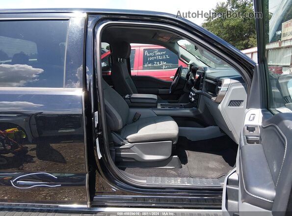 1FTFW3LD0SFA81168 2025 FORD F150 Black Vista interior delantera