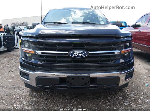 1FTFW3LD0SFA81168 2025 FORD F150 Black Vista del salpicadero