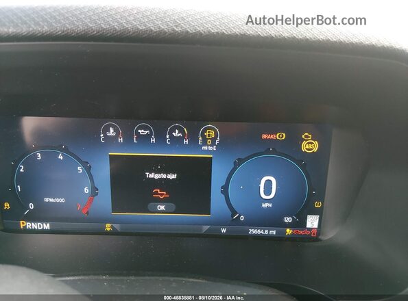 1FTFW3LD1RFA84851 2024 FORD F150 Gray Widok tylnych siedzeń
