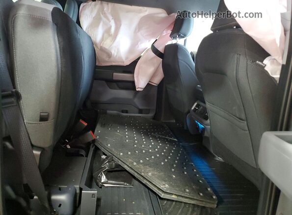 1FTFW3LD1RFA95459 2024 FORD F150 Gray Rear seats view