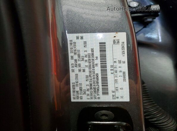 1FTFW3LD1RFA95459 2024 FORD F150 Gray Engine compartment view