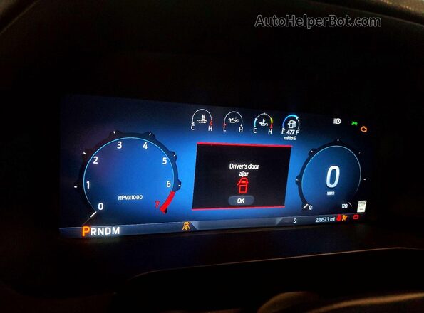 1FTFW3LD1RFA95459 2024 FORD F150 Gray Instrument cluster view