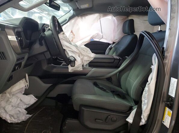 1FTFW3LD1RFA95459 2024 FORD F150 Gray Front interior view