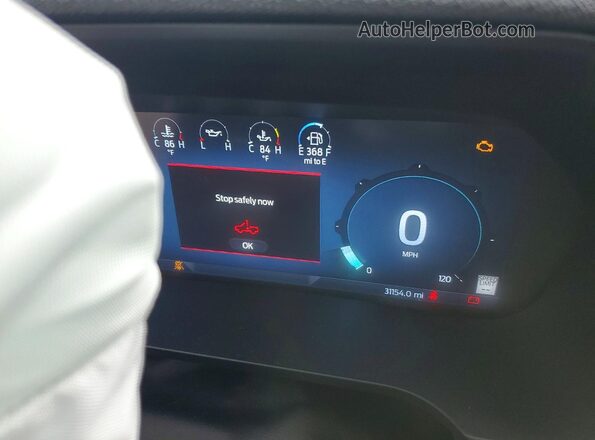 1FTFW3LD2RFA31642 2024 FORD F150 Gray Vista del cuadro de instrumentos