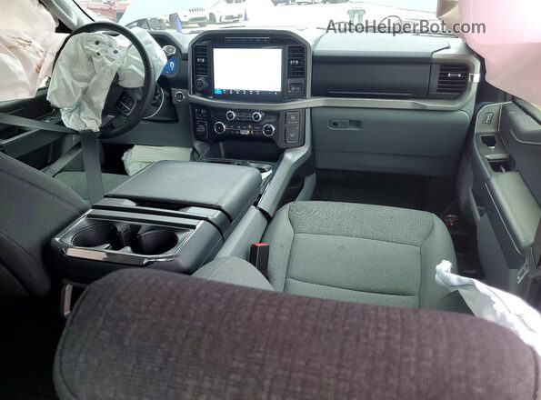 1FTFW3LD2RFA31642 2024 FORD F150 Gray Vista del salpicadero