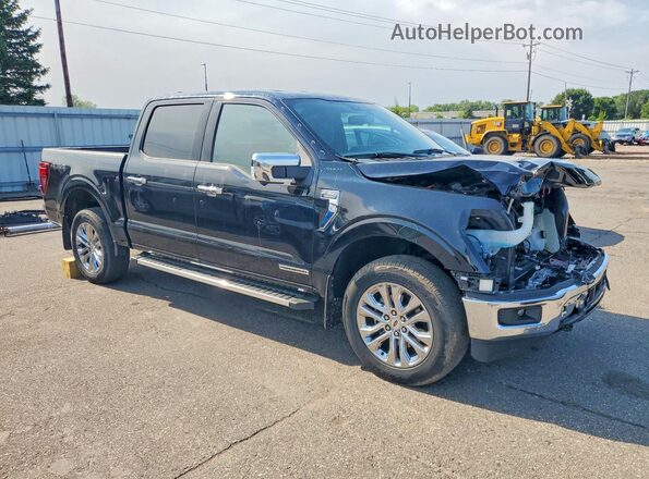 1FTFW3LD2RFA95986 2024 FORD F150 Black წინა მარჯვენა