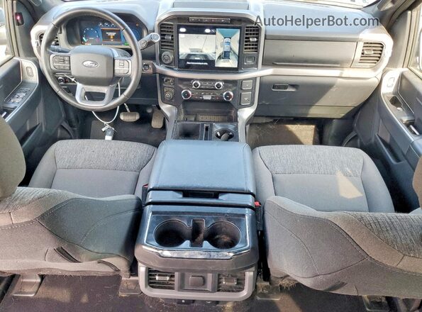1FTFW3LD2RFA95986 2024 FORD F150 Black წინა პანელის ხედი