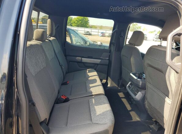 1FTFW3LD2RFA95986 2024 FORD F150 Black უკანა სავარძლების ხედი