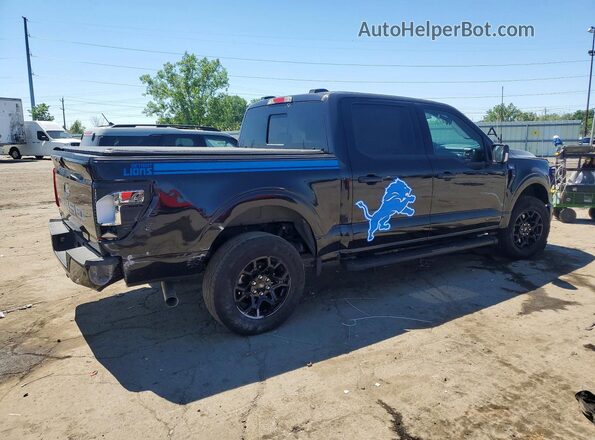 1FTFW3LD2RFB47035 2024 FORD F150 Black Задня права чверть
