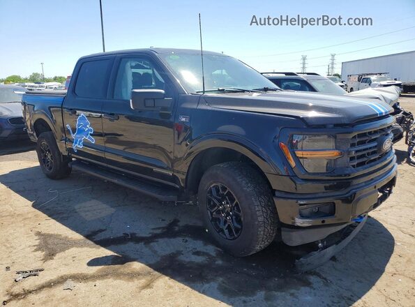1FTFW3LD2RFB47035 2024 FORD F150 Black Передня права чверть