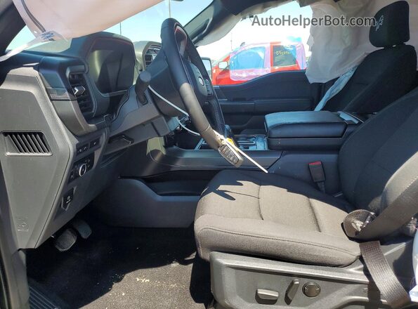 1FTFW3LD2RFB47035 2024 FORD F150 Black Вид салону спереду