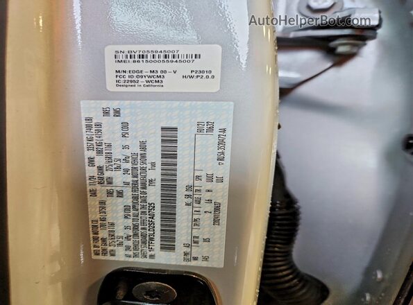 1FTFW3LD2SFA07525 2025 FORD F150 Gray Շարժիչի բաժամունքի տեսք
