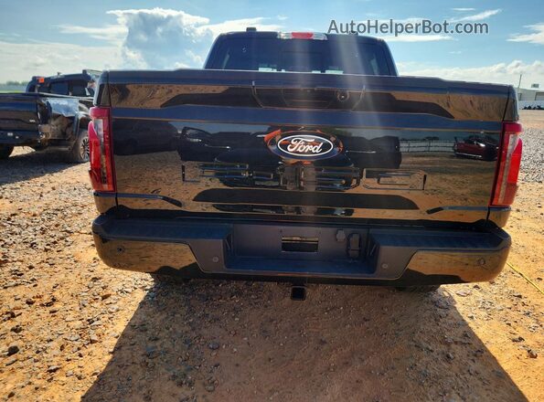 1FTFW3LD2SFC34679 2025 FORD F150 Black Вид ззаду