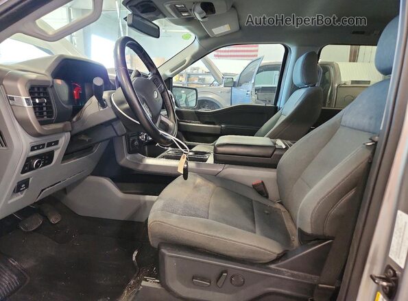 1FTFW3LD3RFA10265 2024 FORD F150 Silver Սալոնի դիմացի տեսք