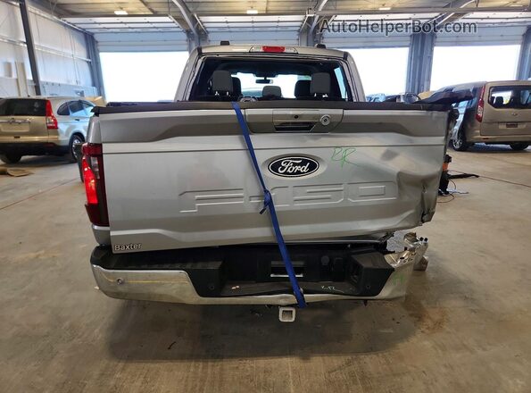 1FTFW3LD3RFA10265 2024 FORD F150 Silver Հետևի տեսք