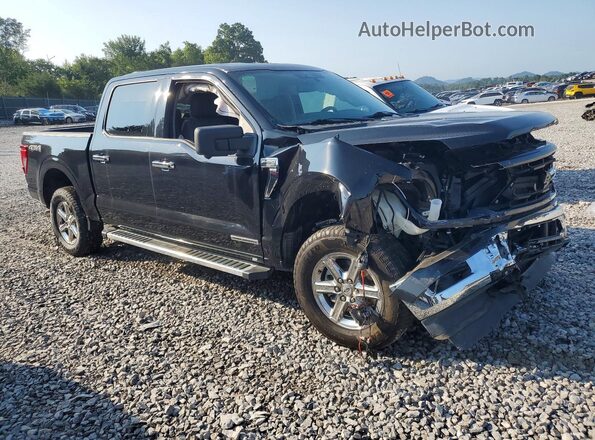 1FTFW3LD3RFA55125 2024 FORD F150 Black Przód prawy