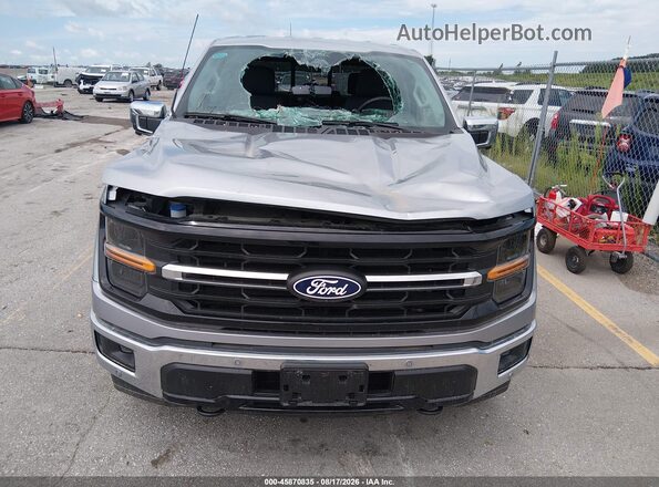 1FTFW3LD3RFA72782 2024 FORD F150 Silver Вид спереду