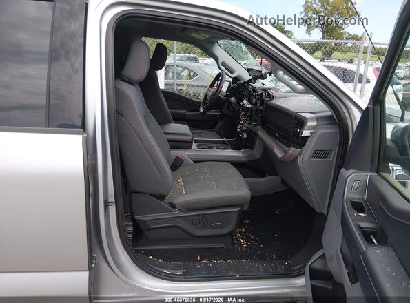 1FTFW3LD3RFA72782 2024 FORD F150 Silver Вид салону спереду