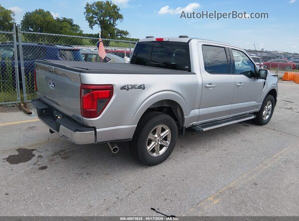 1FTFW3LD3RFA72782 2024 FORD F150 Silver Задня права чверть