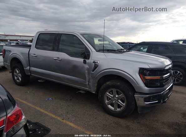 1FTFW3LD3RFA81563 2024 FORD F150 Gray Widok wnętrza z tyłu