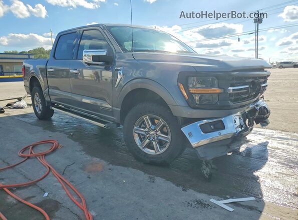 1FTFW3LD3RFB78472 2024 FORD F150 Gray Передня права чверть