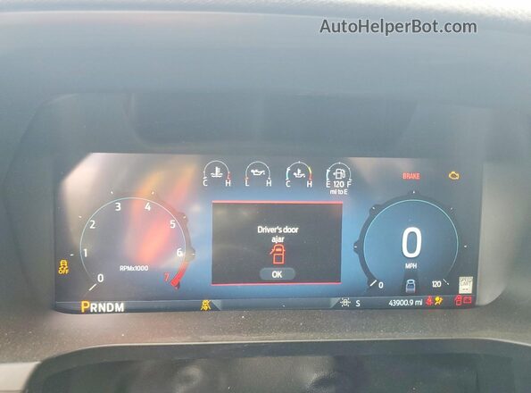 1FTFW3LD3RFB78472 2024 FORD F150 Gray Вид щитка приладів