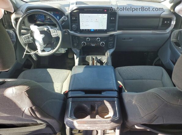 1FTFW3LD3RFB78472 2024 FORD F150 Gray Вид панелі приладів
