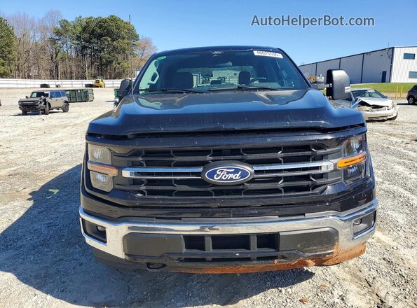 1FTFW3LD3SFA07288 2025 FORD F150 Black Widok z przodu