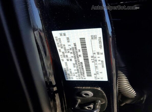 1FTFW3LD3SFA07288 2025 FORD F150 Black Widok komory silnika