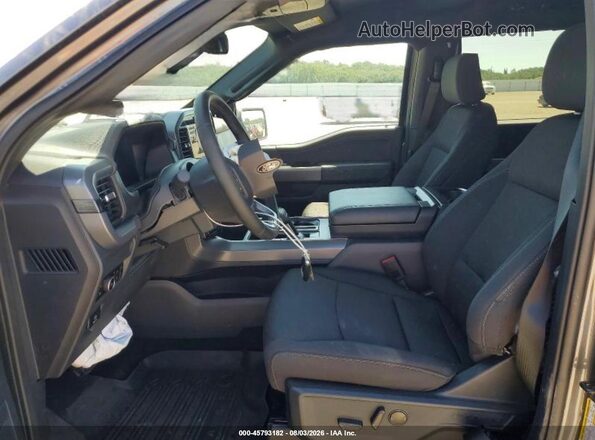 1FTFW3LD3SFB67378 2025 FORD F150 Gray Front interior view