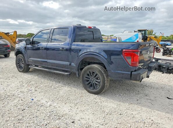 1FTFW3LD4RFA37006 2024 FORD F150 Blue Հետևի ձախ